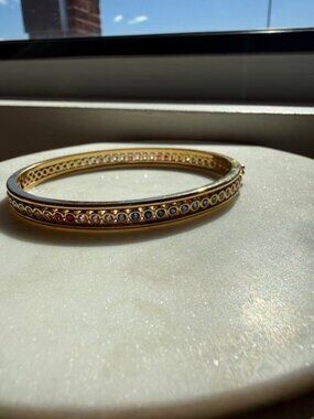 18K Rainbow Eternity Bracelet Temple St. Clair